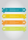 Infographic banners Royalty Free Stock Photo