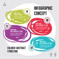 Infographic Business Concept Royalty Free Stock Photo