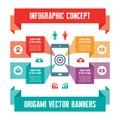 Infographic Business Concept for Presentation Royalty Free Stock Photo
