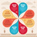 Infographic Concept - Creative Vector Scheme Royalty Free Stock Photo