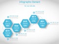 Infographic demographic elements chart and graphic