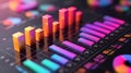 Infographic Design with Bar Charts for Easy Data Understanding Generative AI