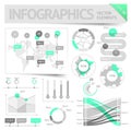 Infographic design elements Royalty Free Stock Photo