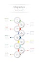 Infographic design elements for your business data with 9 options, parts, steps, timelines or processes. Vector Royalty Free Stock Photo