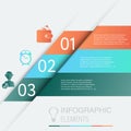 Infographic. Design number banners template graphic or website layout