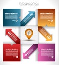 Infographic design for product ranking Royalty Free Stock Photo