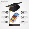 Infographic. Education concept. Modern design template