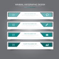 Infographic Elements with business icon on full color background circle process or steps and options workflow diagrams,vector