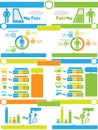 Infographic elements chart and graphic