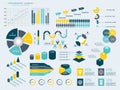 Infographic Elements Collection Royalty Free Stock Photo