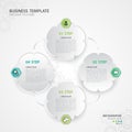 Infographic elements vector for business, web icon, presentation, slide, diagram, chart, graph Royalty Free Stock Photo