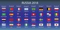 Infographic about FIFA World Cup Russia 2018