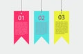 Infographic Hanging tags