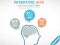 Infographic head style