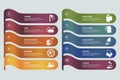 Infographic Hygiene template. Icons in different colors. Include Shower, Soap, Washing Hands, Microbes and others