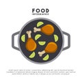 infographic presentation of food