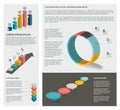 Infographic set of diagrams.