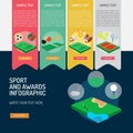 Sport and Awards Infographic Complex