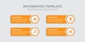 Infographic 4 steps with icon template vector design vector