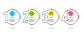 Login, Refresh mail and Start business icons. New mail sign. Sign in, New e-mail, Launch idea. Received e-mail. Vector