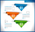 Infographic template for statistic data visualizat