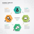 Infographic Templates for Business Vector Illustration, banner, chart, timeline, diagram, graph, slide vector Royalty Free Stock Photo