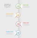 Infographic timeline report template Royalty Free Stock Photo