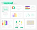 Infographic UI elements kit Royalty Free Stock Photo