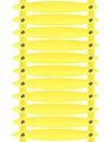 Infographic wooden boards painted in yellow - cdr format