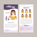 Allergy infographic