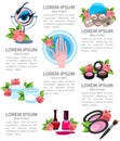 Infographics beauty salon