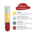 Blood infographic