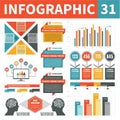 Infographics Design Elements 31 Royalty Free Stock Photo
