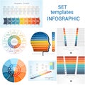 Infographics Element. Templates for nine steps. Royalty Free Stock Photo