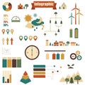 Infographics elements Royalty Free Stock Photo
