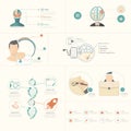 Infographics elements Royalty Free Stock Photo