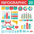 Infographics Elements 20 Royalty Free Stock Photo