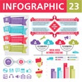 Infographics Elements 23 Royalty Free Stock Photo