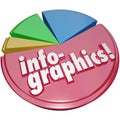 Infographics Pie Chart Graph 3D Data Illustration