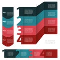 Infographics. Process chart module. Royalty Free Stock Photo