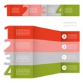 Infographics. Process chart module. Royalty Free Stock Photo