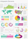 Infographics set. Royalty Free Stock Photo