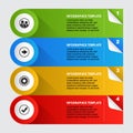 Infographics template design