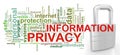 Infomation privacy word tags