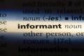 informant