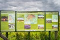 Information board for Marble Arch Cave and Cuilcagh Mountain Park Royalty Free Stock Photo
