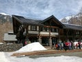 Information center in the National Park of Kamikochi