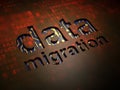 Information concept: Data Migration on digital
