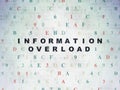 Information concept: Information Overload on Royalty Free Stock Photo