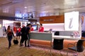 Information counter at Changi Airport Singapore